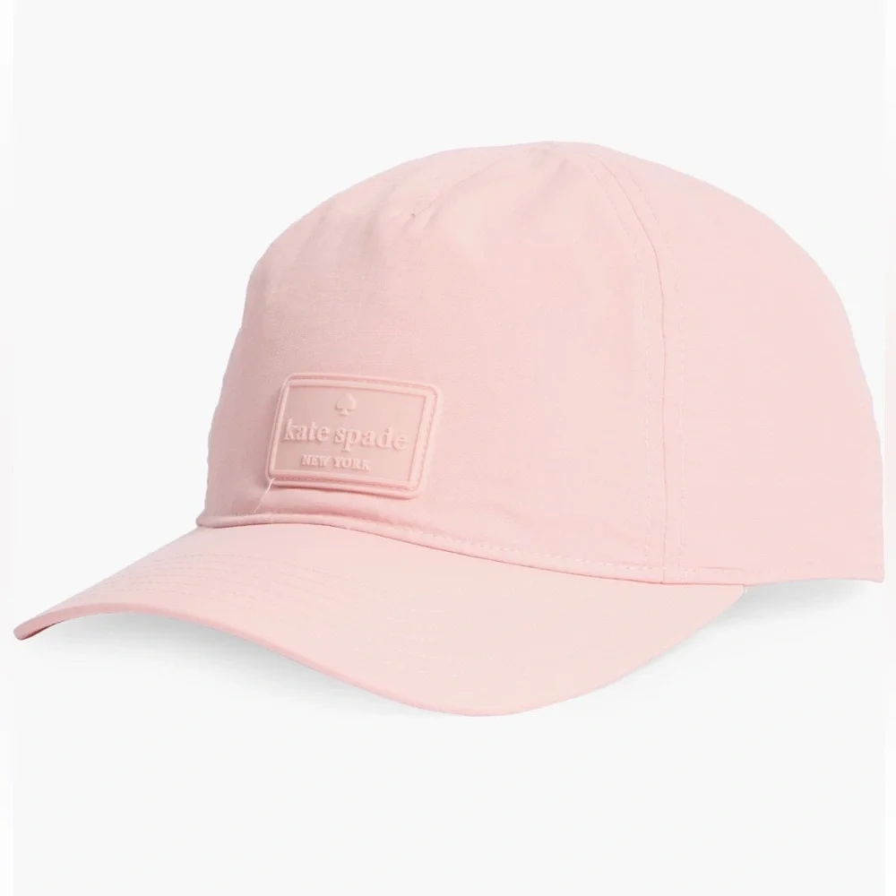 Kate Spade Logo Patch Baseball Cap NWT